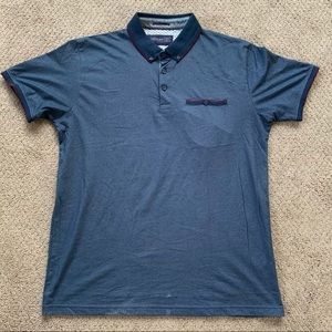 Mens Navy Polo